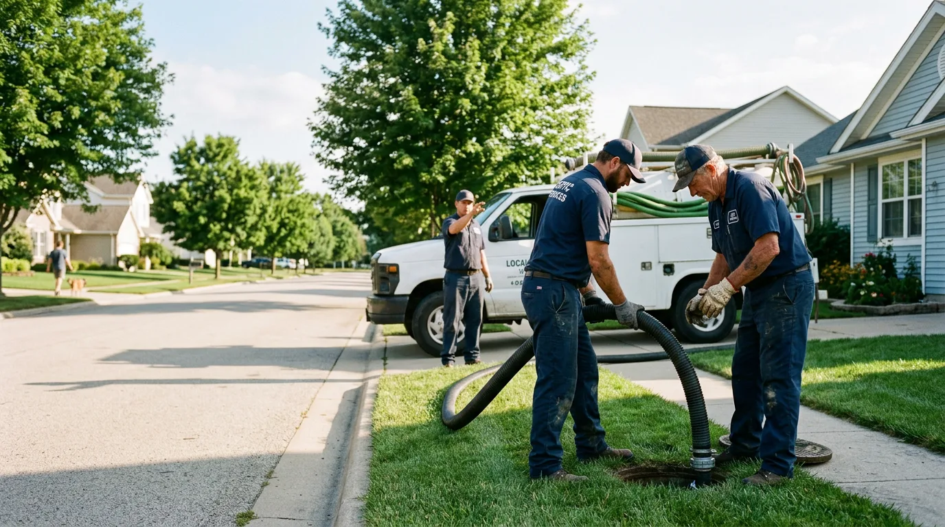 Emergency Septic Service in Sailor Springs, IL